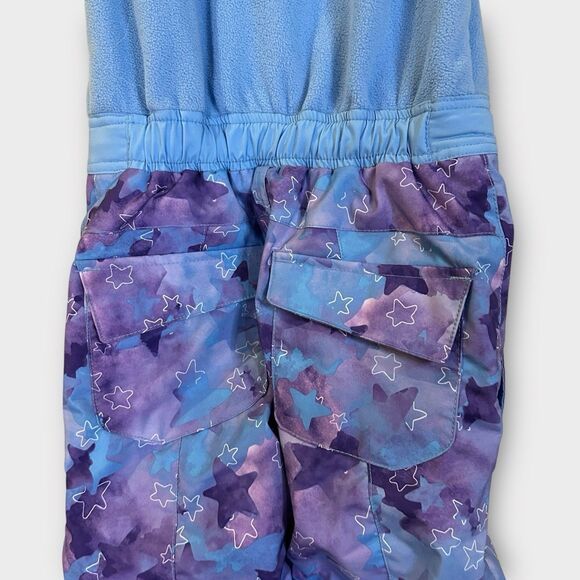 Girls Spyder Snowpants Blue purple Ski Snowboard Size 4 Small To Tall Extendable - Picture 4 of 9